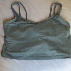 Vuori light blue crop top